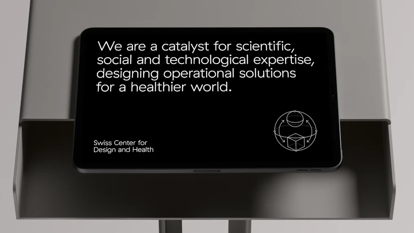 Swiss Center for Design and Health | Base Design