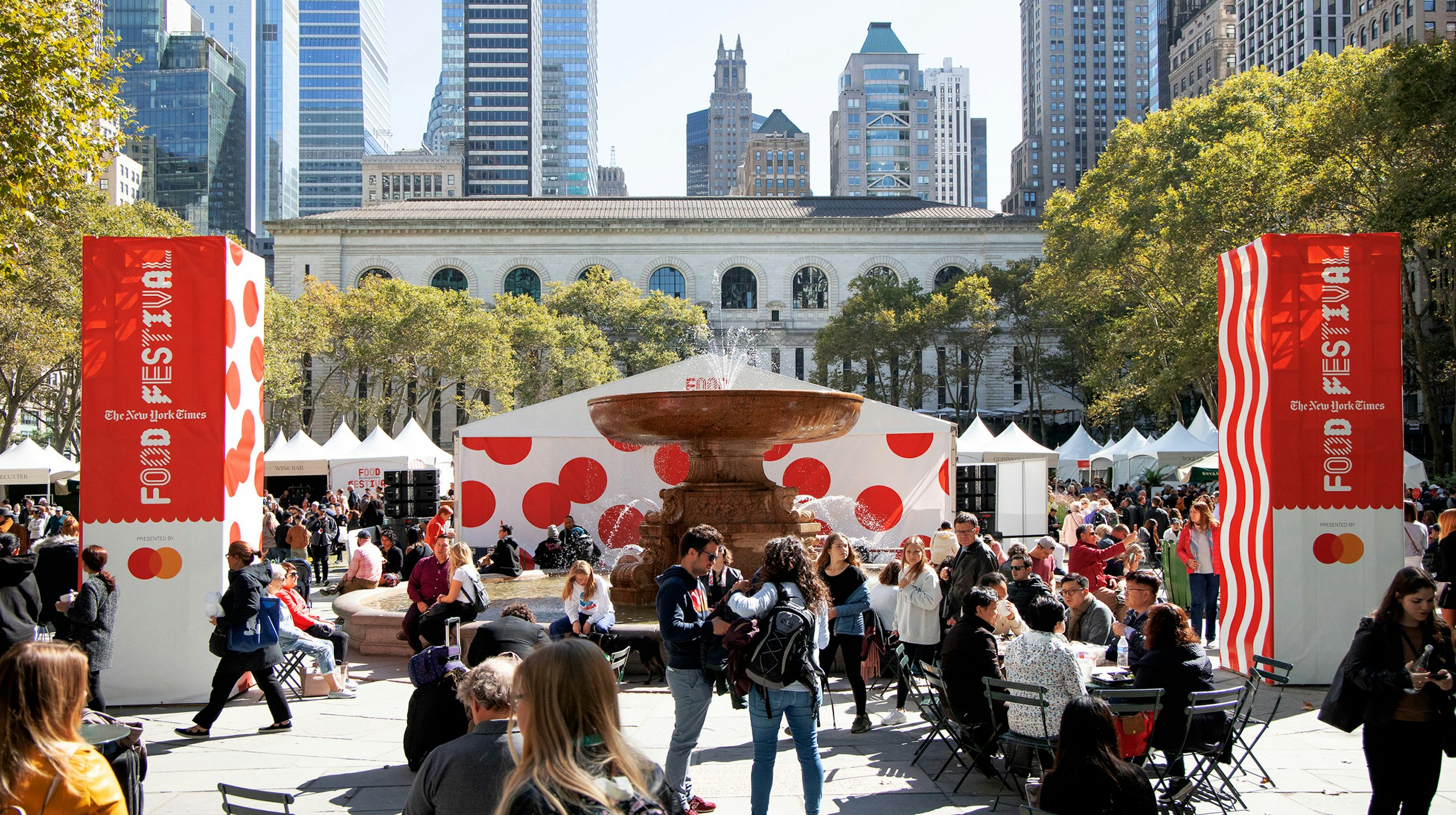 The New York Times Food Festival Base Design