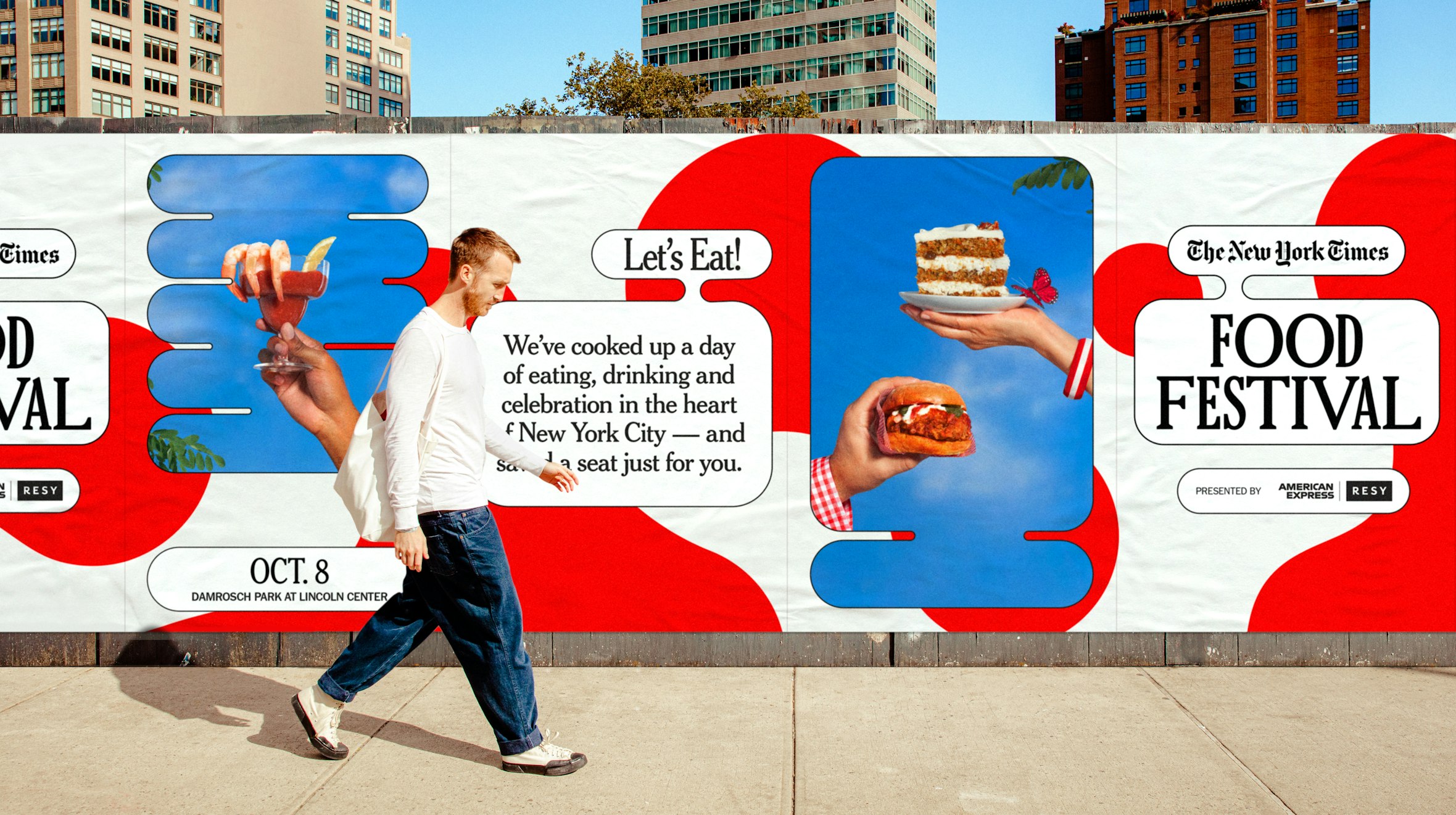 The New York Times Food Festival 2022 Base Design